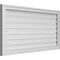 Ekena Millwork Vertical Surface Mount PVC Gable Vent: Functional, w/ 2"W x 1-1/2"P Brickmould Frame, 42"W x 22"H GVPVE42X2202SF - alternate 4